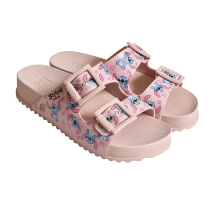 款式代號：19149．DISNEY PARTNER．亮裸中底3公分史迪奇聯名款