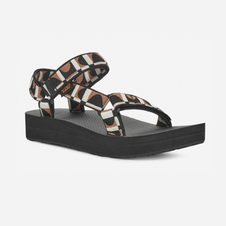 款式代號：00EC3．W MIDFORM UNIVERSAL 女中底休閒涼鞋系列