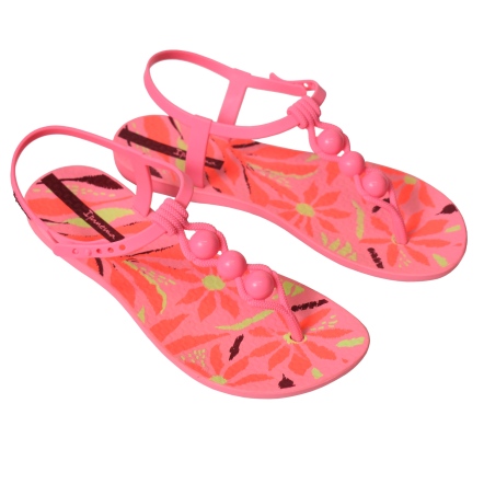 款式代號：83729．CLASS CONE FLORAL．🌺薔薇粉串珠花韻涼鞋