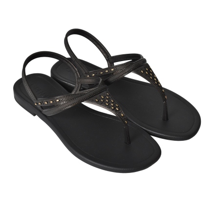 款式代號：19159．TODO DIA EMO SAND．🪢⬛深黑極簡編織涼鞋