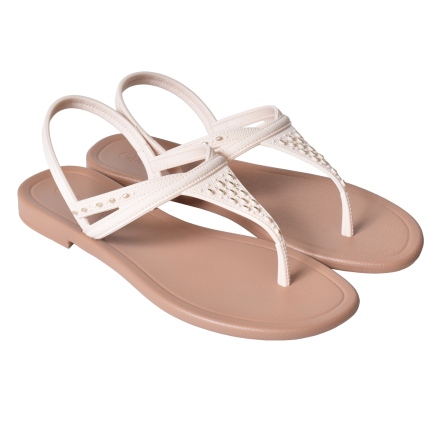 款式代號：19159．TODO DIA EMO SAND．🪢⬜米白溫柔編織涼鞋